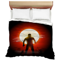 Zombie Halloween Bedding 56713057