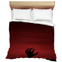 Zombie Hand Coming Up Bedding 55256122
