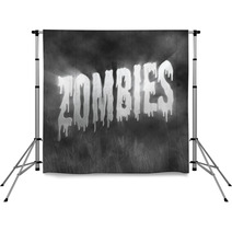 Zombie Horror Movie Poster Backdrops 177807326