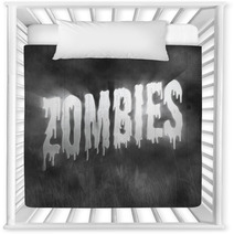 Zombie Horror Movie Poster Nursery Decor 177807326