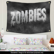 Zombie Horror Movie Poster Wall Art 177807326