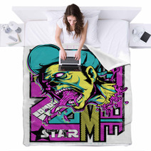 Zombie Superstar Blankets 52336439