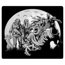 Zombies Rugs 91692383