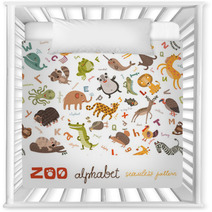 Zoo Abc Seamless Pattern Nursery Decor 65715262