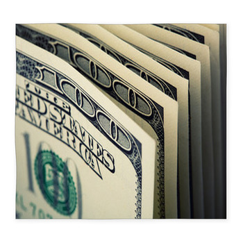 $100 Dollar Bills Custom Size Floor Mat