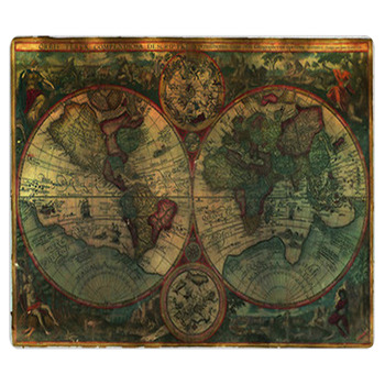1611 Royalty Free Map Bath Mat