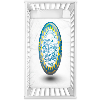 3d Ball Icon With Flag Of South Baby Crib Comforter