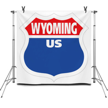 ??50? ????? Us Route Sighn Board Fleece Backdrop