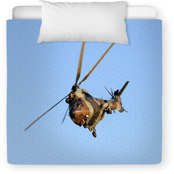 A Antitank Helicopter On Sky Toddler Comforter