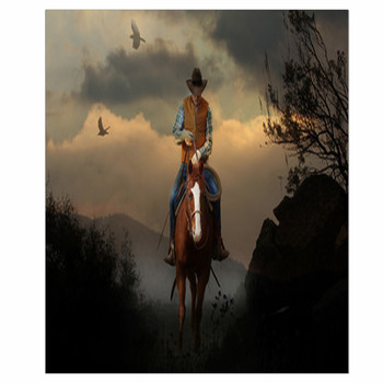 Cowboy Wall Decor in Canvas, Murals, Tapestries, Posters & More