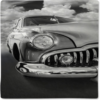 A Vintage Car Baby Blanket
