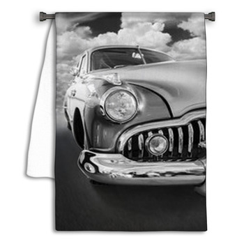 A Vintage Car Towel