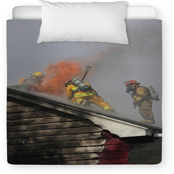 firefighter baby bedding