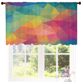 Rainbow Drapes Window Treatments Black Out Custom Sizes Pngtree offers hd abstract rainbow background images for free download. abstract background custom size valance