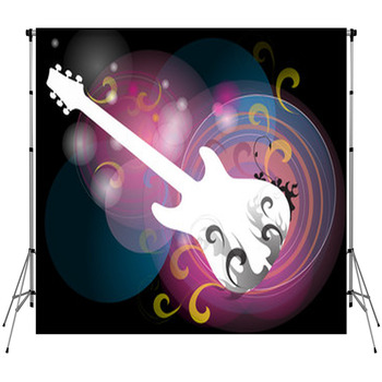 Abstract Background Fleece Backdrop