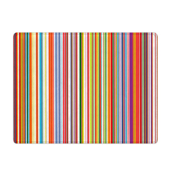 Abstract Color Stripes Background Bath Mat
