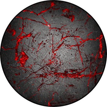 Abstract Grunge Background Round Rug