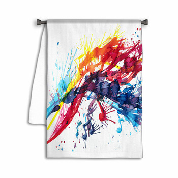 Abstract Music Towel