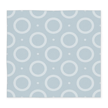 Abstract Seamless Polka Dot Pattern Custom Size Floor Mat
