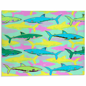 Abstract Seamless Vector Pattern For Girls Boys  Area Rug