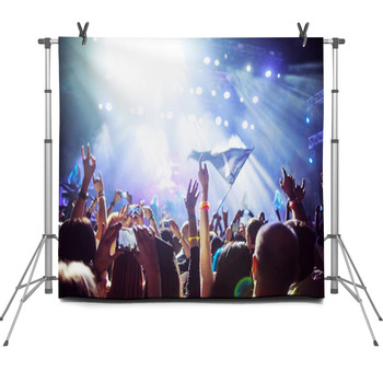 Abstract Soft Background The Fans In Fleece Backdrop