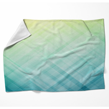 Abstract Striped Background Woven Throw Blanket