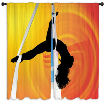 Circus Drapes Window Treatments Black Out Custom Sizes