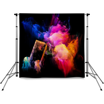 Advance Of Music Pole Pocket Backdrop