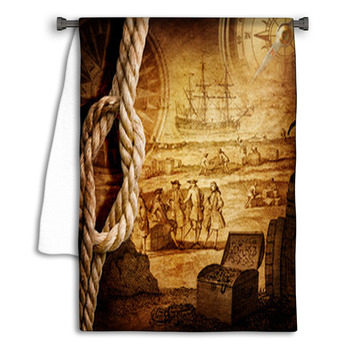 Adventure Stories Background Towel