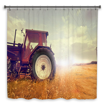 Agriculture Custom Size Shower Curtain