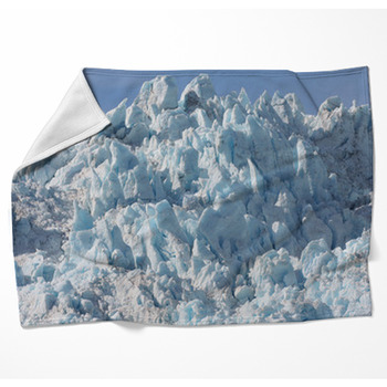 Alaskan Glacier Woven Throw Blanket