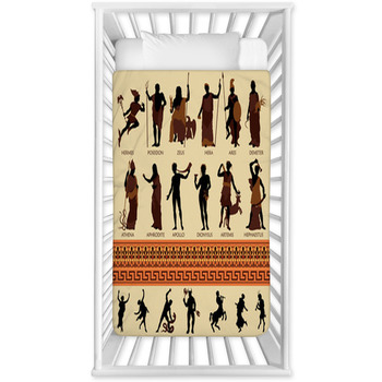 All 12 Greek Gods And Ancient Baby Crib Comforter