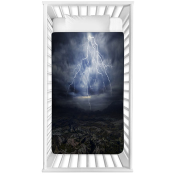 Amazing Lightning Baby Crib Comforter