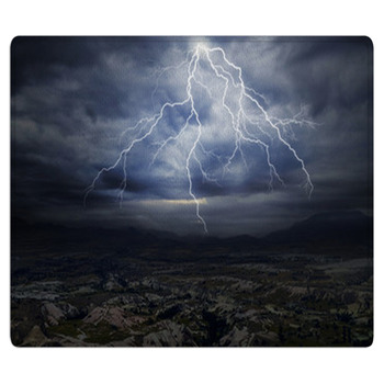 Amazing Lightning Bath Mat