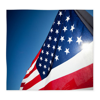 Amereican Flag Display Custom Size Floor Mat