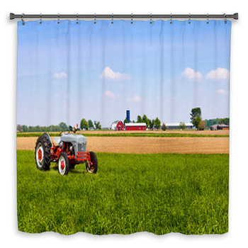 American Countryside Custom Size Shower Curtain