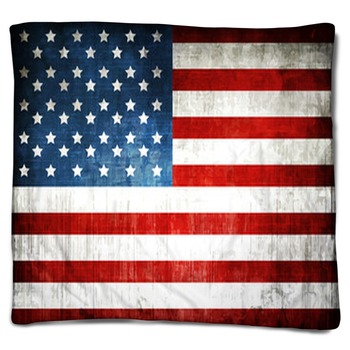 American Flag Blankets