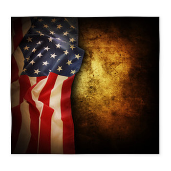 American Flag Custom Size Floor Mat