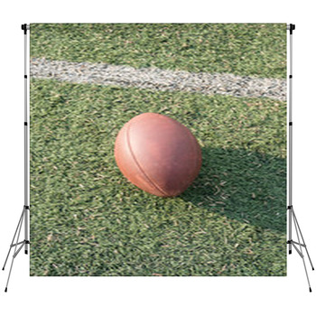 American Football Ball Custom Size Backdrop