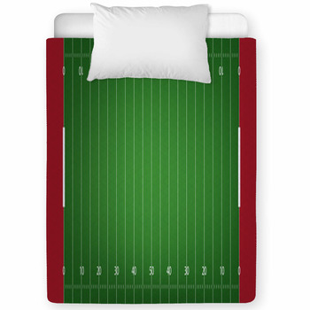 American Football Field Background Toddler Comforter