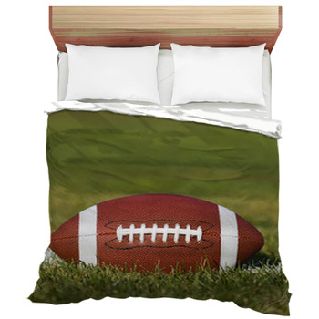 Custom Name Football Bedding Personalized Sports Bedding Set Duvet Covers Personalized Football Bedding Sets