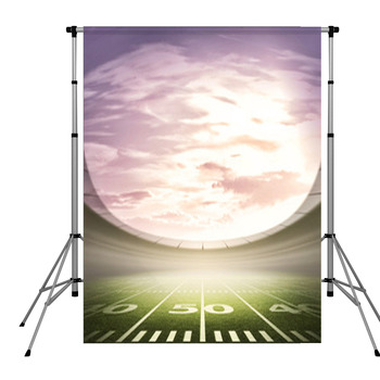 American Football Pole Pocket Backdrop