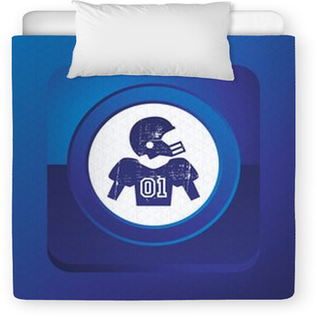 American Football Theme Toddler Comforter