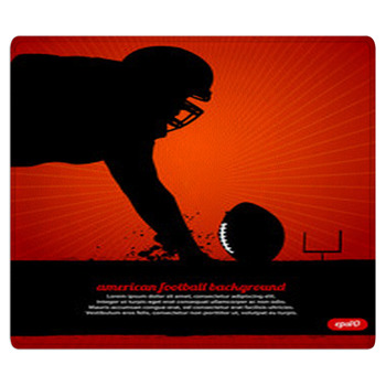 American Football Vector Poster Area Rug