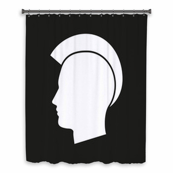 Anarchy-04 Custom Size Shower Curtain