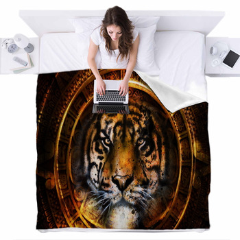tiger blanket