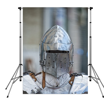 Ancient Medieval Armor Pole Pocket Backdrop