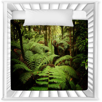 Ancient Rainforest Baby Crib Comforter
