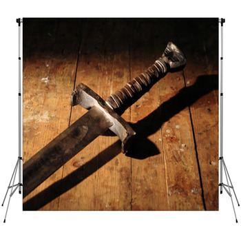 Ancient Sword Custom Size Backdrop