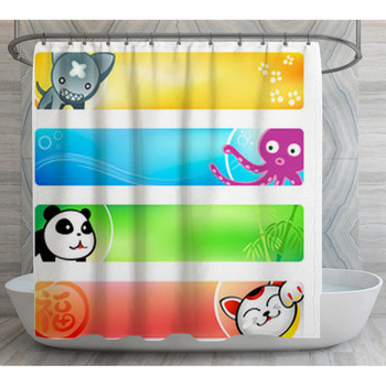 Given Anime Shower Curtain by Andrew B Clark - Pixels